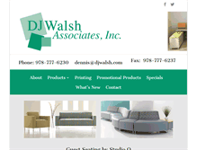 Tablet Screenshot of djwalsh.com